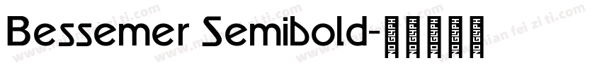 Bessemer Semibold字体转换